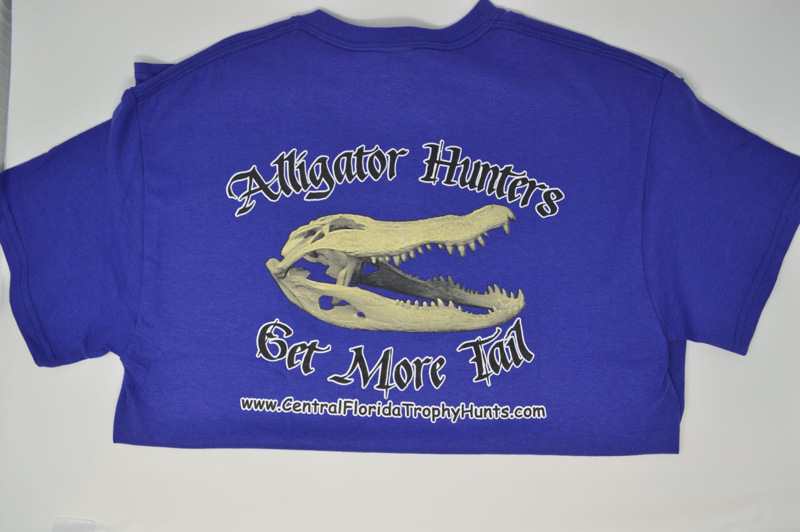 CROCODILE T-SHIRT in blue - Palm Angels® Official