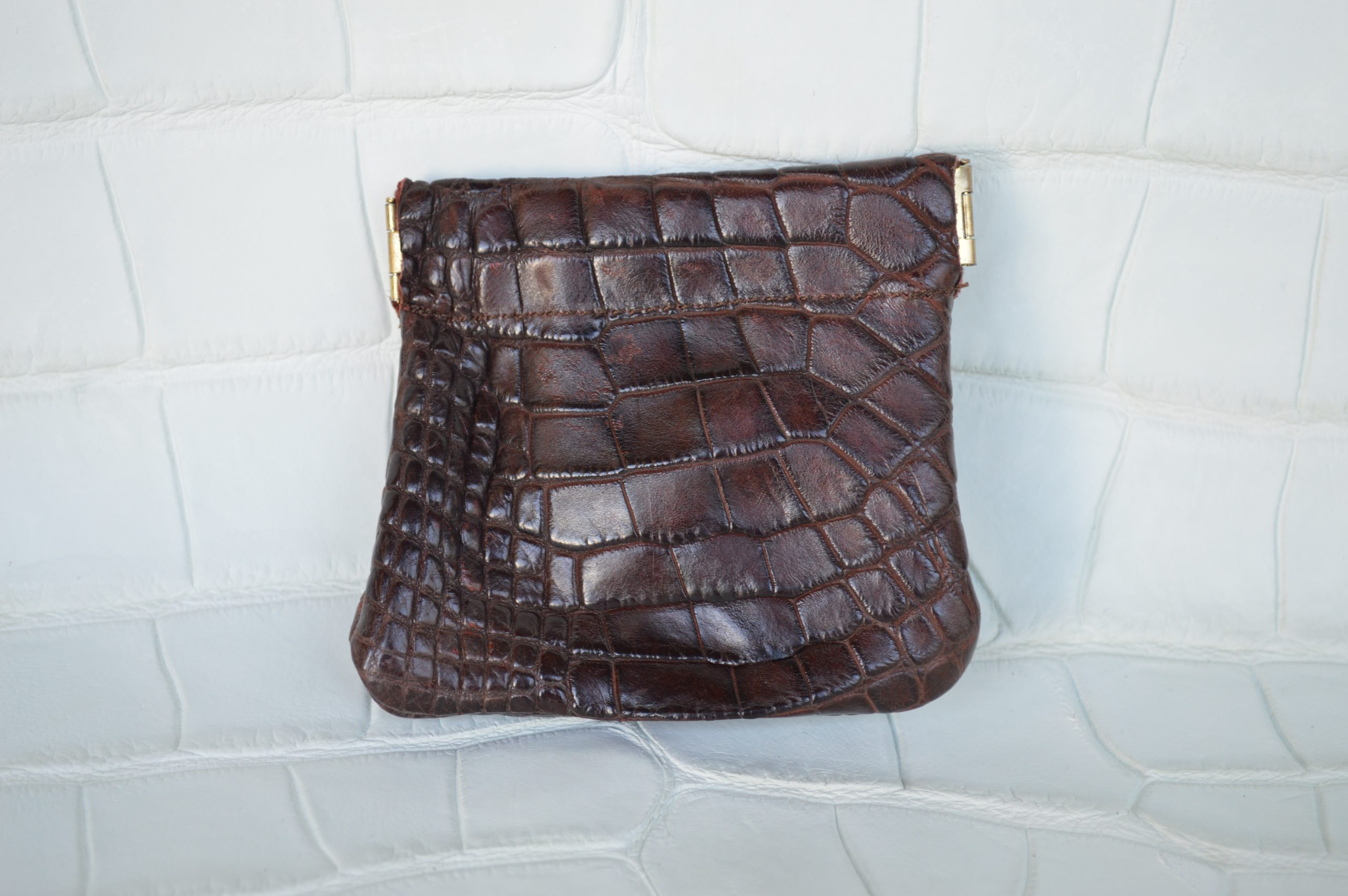 Vintage alligator leather bag - Gem
