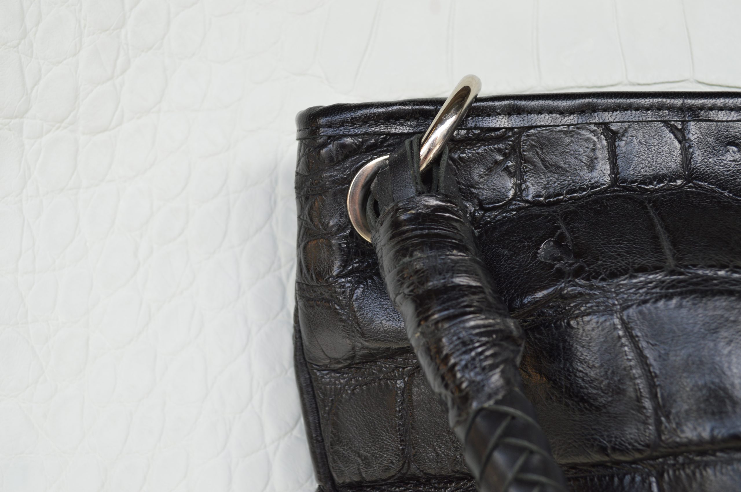 Crocodile Leather Clutch Long Purse Leather Wallet for Women